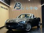 Fiat 124 Spider 1.4 MultiAir Lusso * GARANTIE 12 MOIS *, Cuir, Argent ou Gris, Euro 6, Boîte manuelle