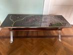 Vintage design salontafel - Adri Belgique, Huis en Inrichting, Tafels | Salontafels, Ophalen, Minder dan 50 cm, 100 tot 150 cm
