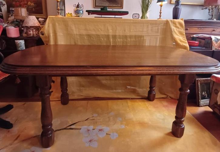 Table ovale en chêne, Maison & Meubles, Tables | Tables de salon, Comme neuf, 50 à 75 cm, 50 à 100 cm, 100 à 150 cm, Ovale, Chêne