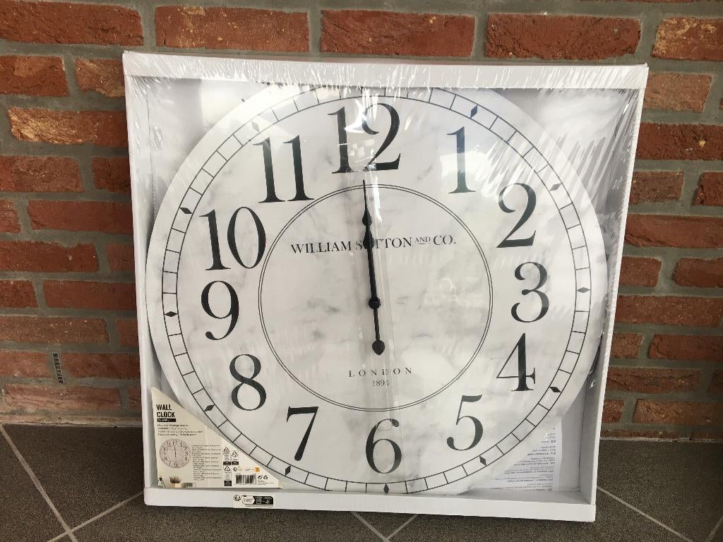 Grote klok NIEUW 5€, Ophalen, Nieuw