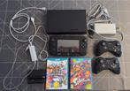 Wii U console(32GB) zwart + gamepad, Games en Spelcomputers, Spelcomputers | Nintendo Wii U, Ophalen, Gebruikt, Met 3 controllers of meer