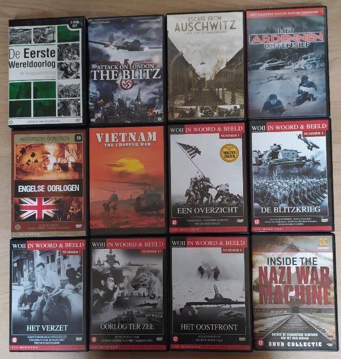oorlogsdocumentaires, Cd's en Dvd's, Dvd's | Documentaire en Educatief, Ophalen of Verzenden