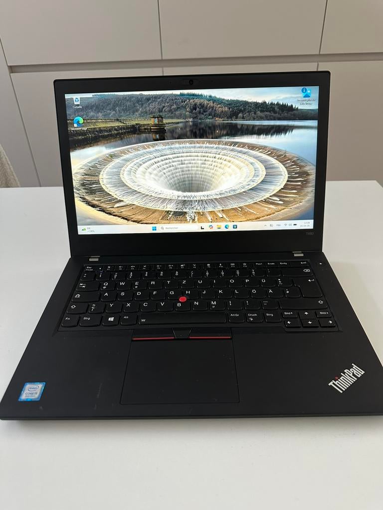 Lenovo thinkpad t480 16gb Ram, processeur intel core i5, Informatique & Logiciels, Qwerty, 14 pouces, Comme neuf, SSD