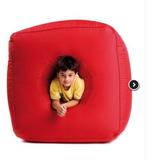 SIT ON IT beanbag - zitzak NIEUW, Enlèvement, Neuf, Rouge, Pouf