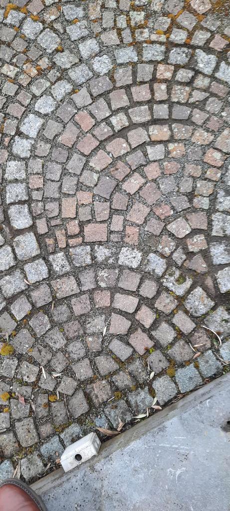 Pavé portugais rose/rouge, Jardin & Terrasse, Gravier, Rochers & Caillasse, Bleu, Enlèvement