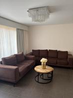 Canapé + table basse avec 2 tables d'appoint, Maison & Meubles, Canapés | Coins salons complets, Enlèvement, Utilisé