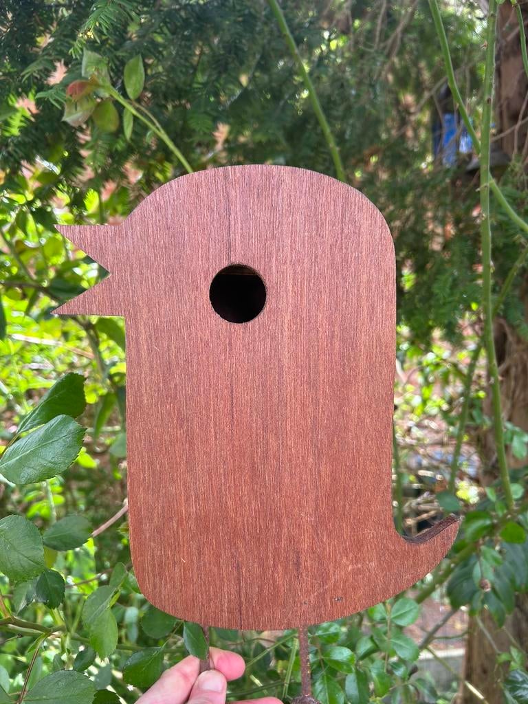 Nichoir à oiseaux moderne et ludique, Jardin & Terrasse, Maisons & Bains d'oiseaux, Enlèvement, Neuf