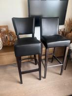 2 chaises hautes de bar, 2 tabourets, Enlèvement, Utilisé, Bois