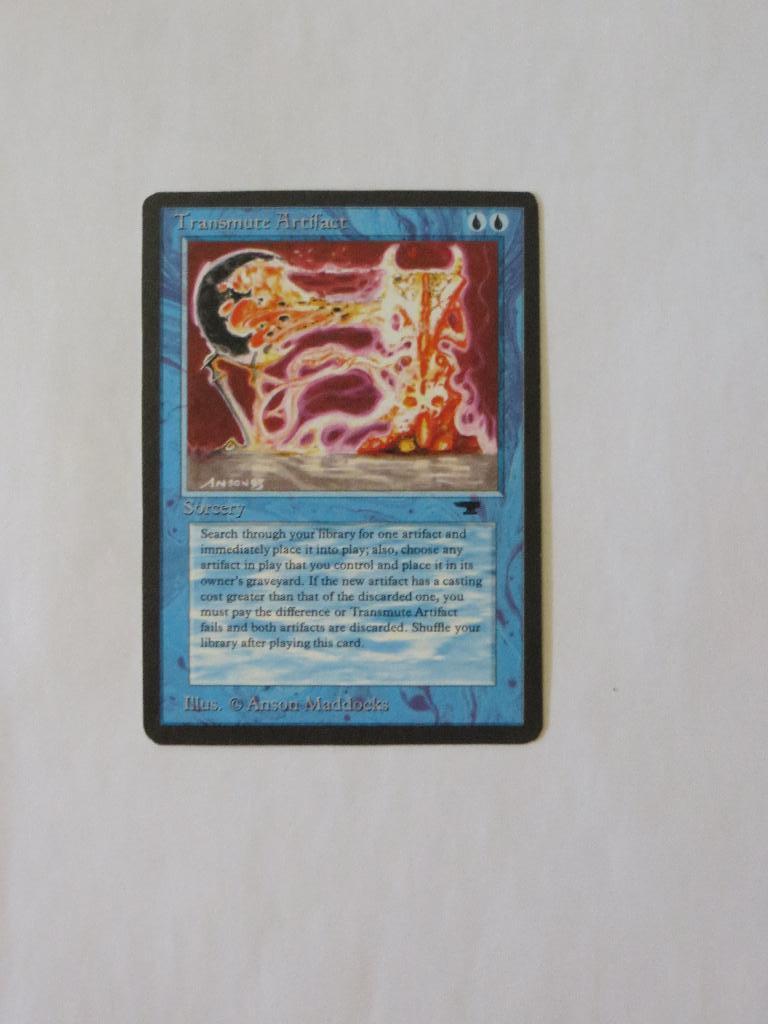 Transmute Artifact (Antiquities) MtG, Ophalen of Verzenden, Gebruikt, Losse kaart