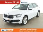 Skoda Kamiq 1.0 TSI Style (bj 2021, automaat), Auto's, Skoda, Stof, Gebruikt, Euro 6, Wit
