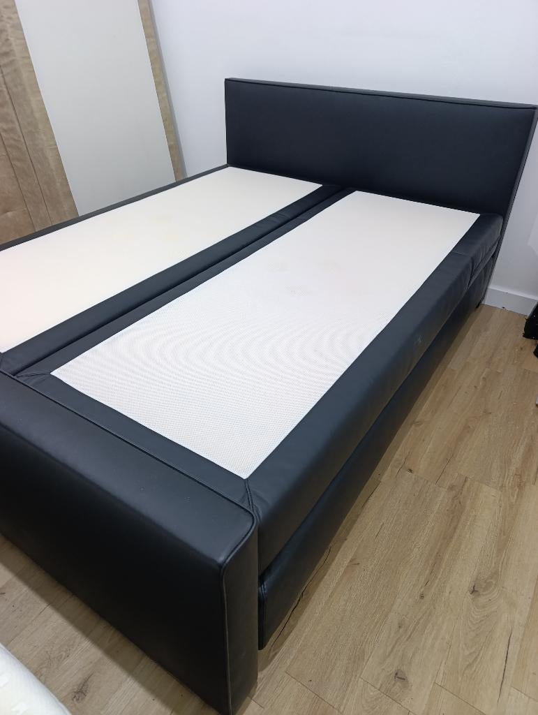 Boxspring 160x200 Levering Gratis €220, Enlèvement, Utilisé, 200 cm, Deux personnes