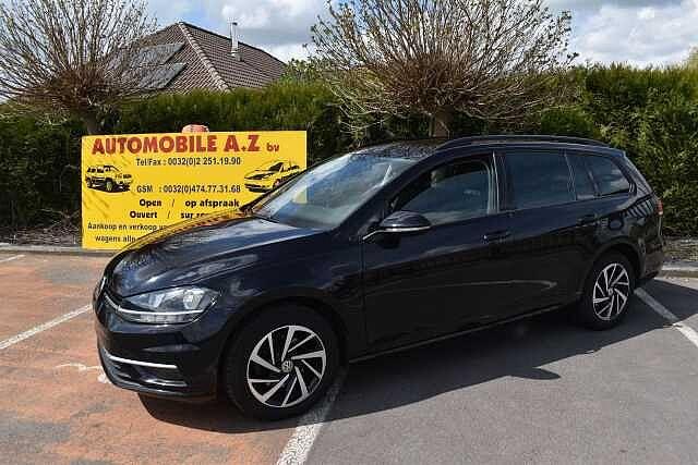 Volkswagen Golf Variant 1.0i Join Airco / GPS / CarPlay, Auto's, Overige brandstoffen, Zwart, 5 g/km, Bedrijf