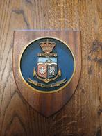 Crest FN ZM NAVCOMANT gevestigd in Kallo, Verzamelen, Verzenden, Marine, Embleem of Badge