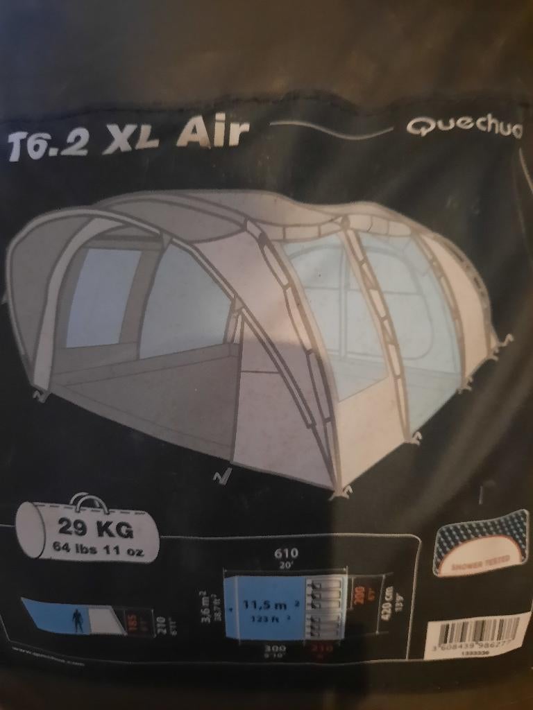 Kampeertent, Ophalen