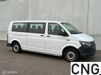 VW Transporter T6 9 PERS CNG/BENZINE € 13999,- +21% BTW, Auto's, 4 deurs, Stof, Gebruikt, 4 cilinders