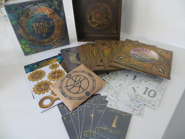 Take Time (Libellud - Asmodée), Hobby en Vrije tijd, Gezelschapsspellen | Bordspellen, Zo goed als nieuw, Een of twee spelers