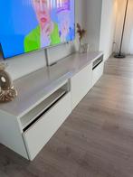 Meuble tv, Maison & Meubles, Armoires | Mobilier de télévision, Enlèvement, Comme neuf, Verre