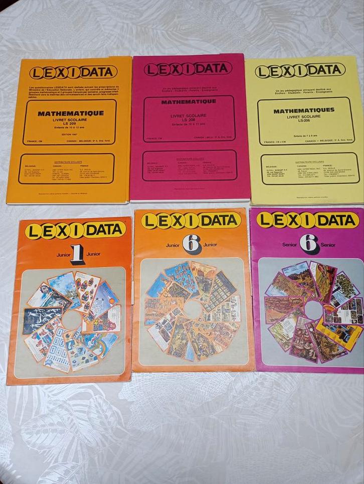 Fiches Lexidata, Collections, Collections complètes & Collections, Enlèvement ou Envoi