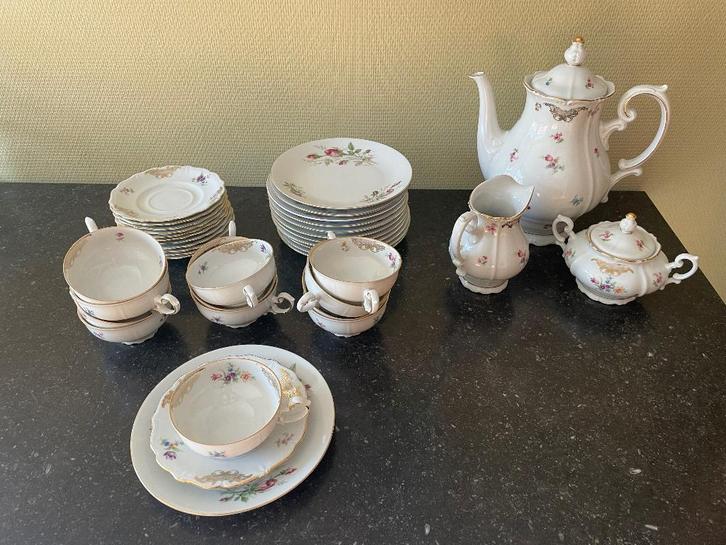 Retro koffie service, Antiek en Kunst, Antiek | Servies compleet, Ophalen