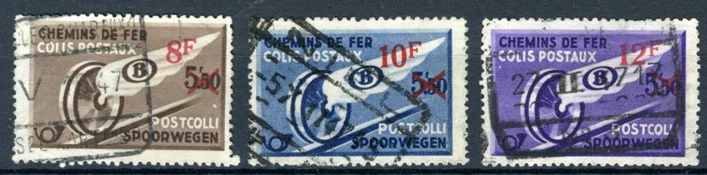 (B) TR291/293 gestempeld 1946 - Gevleugeld wiel, Ophalen of Verzenden, Gestempeld, Gestempeld