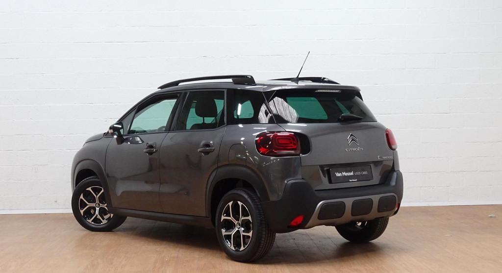 Citroen C3 Aircross 1.2T Shine automaat, Auto's, Zwart, 5 zetels, 5 deurs, 3 cilinders