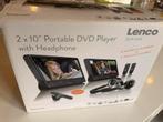 Lenco DVP-1045 double lecteur DVD, USB, télécommandes defect, TV, Hi-fi & Vidéo, Lecteurs DVD, Enlèvement ou Envoi, Lecteur DVD
