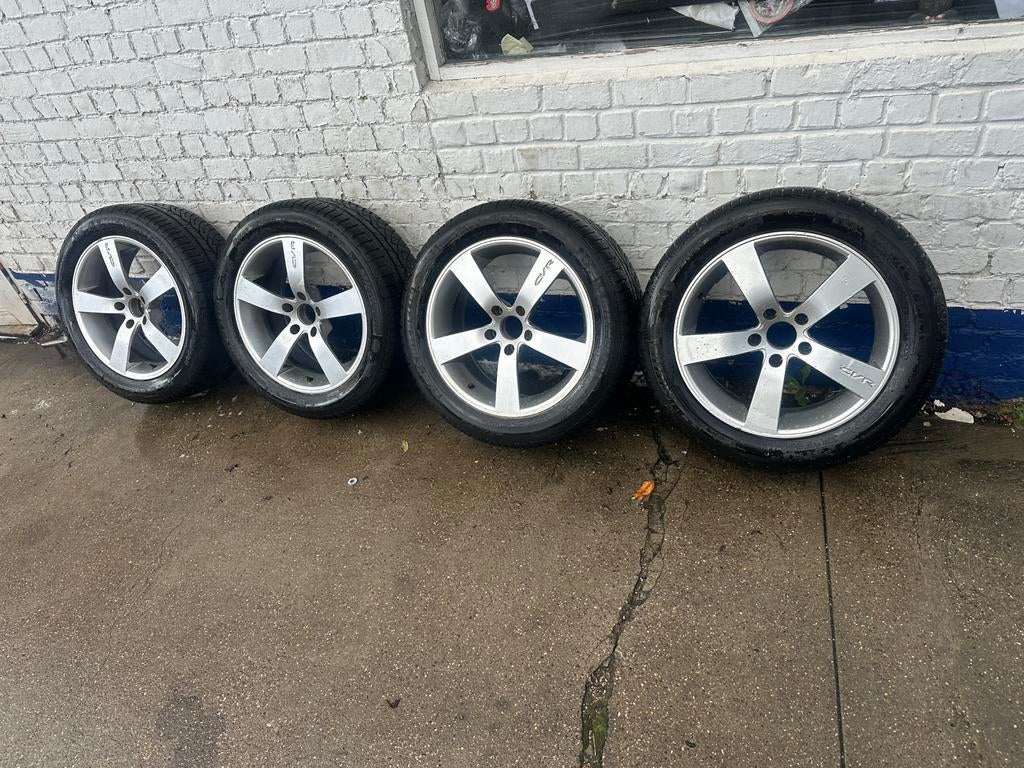 BMW 5x120 ET20 RUNFLAT rsc serie 7 f01 245 50r18 velgen, Ophalen, Banden en Velgen