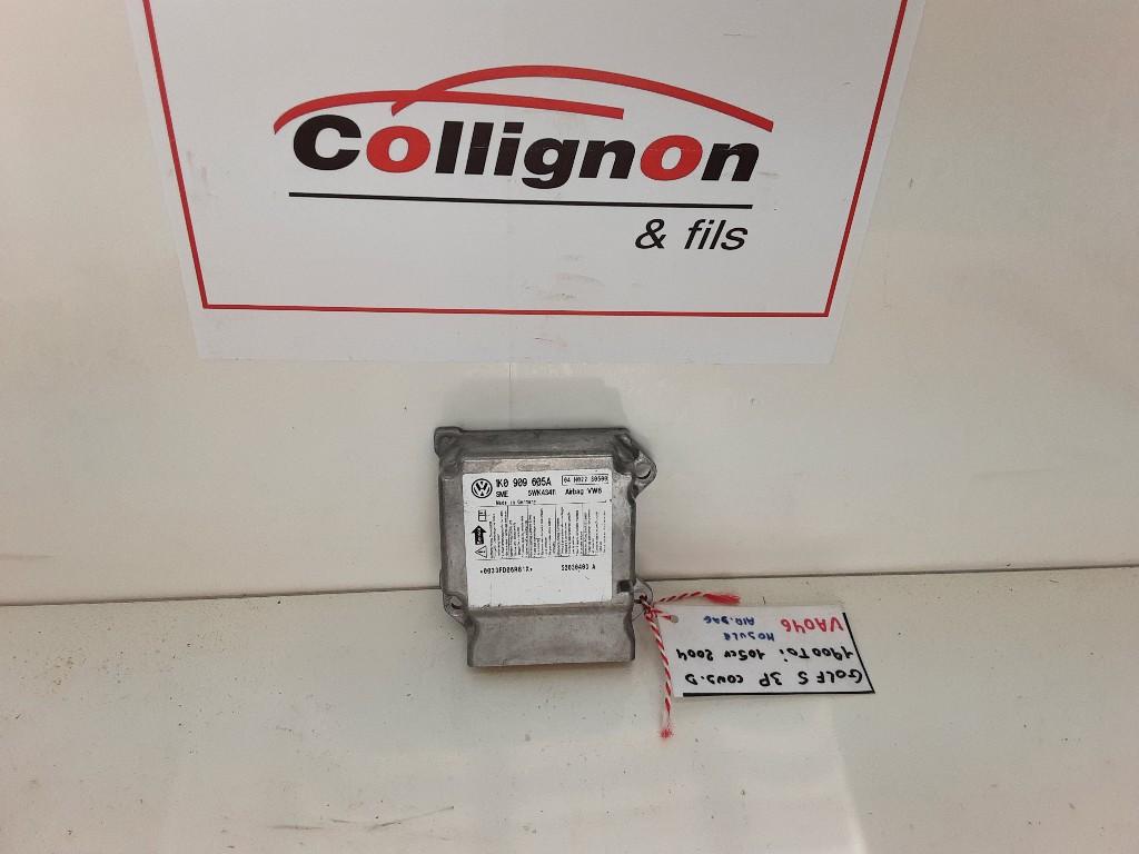 COMPUTER AIRBAG Golf V 4Motion (1K1) (1K0909605A), Auto-onderdelen, Elektronica en Kabels, Volkswagen, Gebruikt