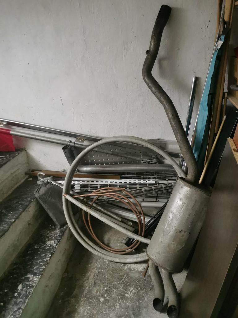 Pot échappement vw t4 châssis long, Autos : Pièces & Accessoires, Systèmes d'échappement, Enlèvement