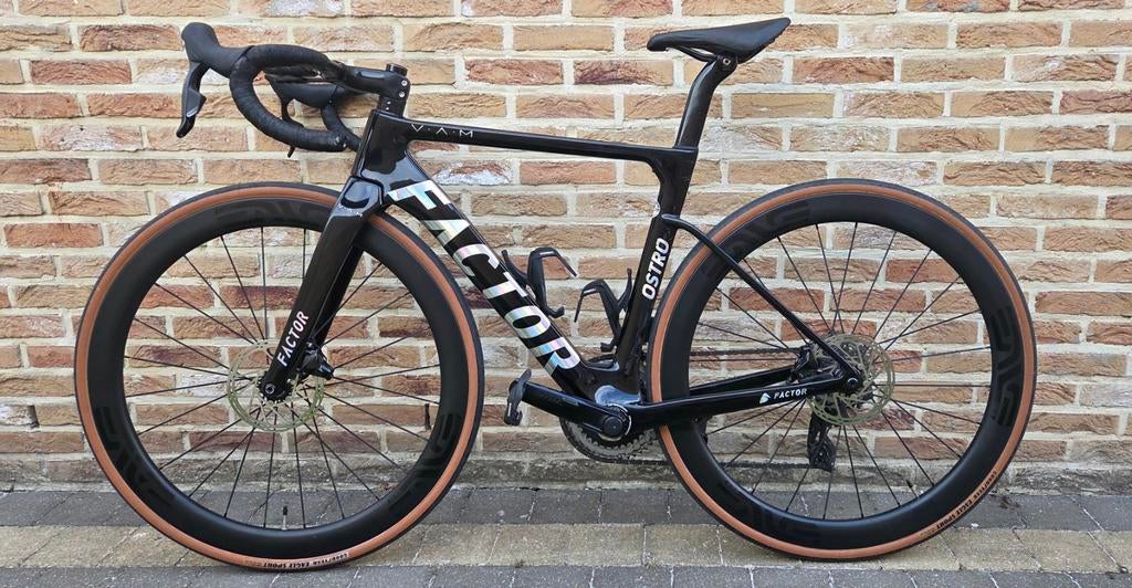 Factor Ostro VAM 1.0 maat 52, Gebruikt, Carbon, Heren, 49 tot 53 cm