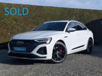 Audi Q8 e-tron !verkocht! -2x S-line- opendak-head up-95 kWh, Autos, Achat, Euro 6, Entreprise, 5 portes