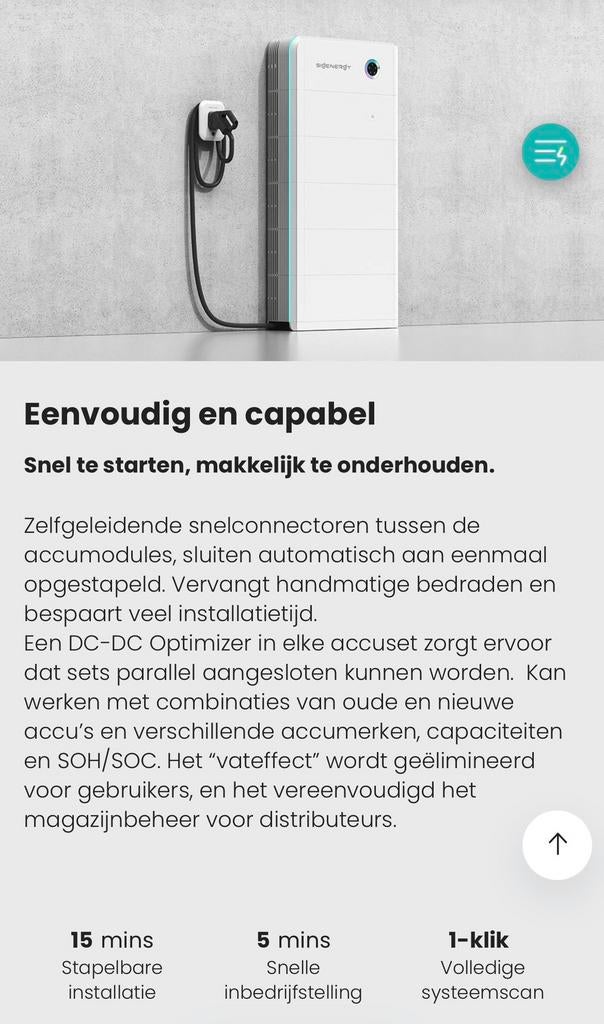 Thuisbatterij Gratis Installatie en 25 jaar GARANTIE, Enlèvement, Neuf