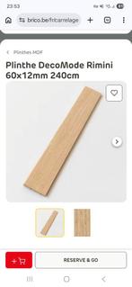 6 Plinthes 60 mm x 12 mm decomode brico rimini 240cm, Bricolage & Construction, Enlèvement