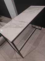 Modern tafeltje met marmerlook voor in de gang, Huis en Inrichting, Tafels | Salontafels, Ophalen