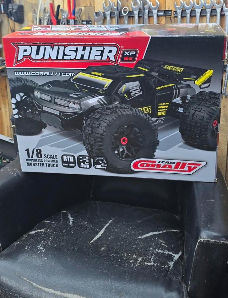Team corally punisher 6s neuf, Hobby & Loisirs créatifs, Modélisme | Radiocommandé & Téléguidé | Voitures, Enlèvement