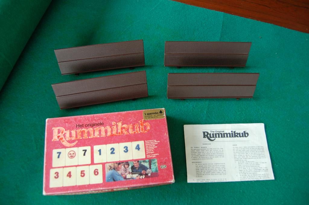 Rummikub, reisversie, Drie of vier spelers, Ophalen, Gebruikt, Reisspel