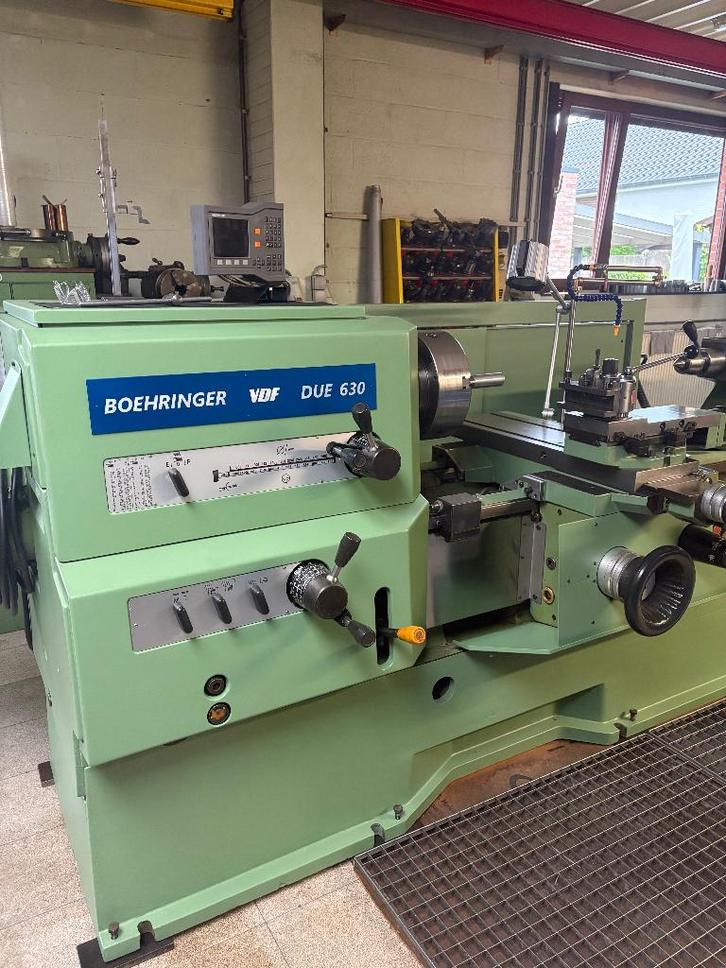 Draaibank VDF Boehringer DUE 630 TOPTOESTAND, Doe-het-zelf en Bouw, Draaibanken, Ophalen