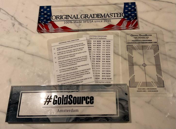 "Original GradeMaster Card" centering tool, Hobby en Vrije tijd, Verzamelkaartspellen | Pokémon, Nieuw, Losse kaart, Ophalen