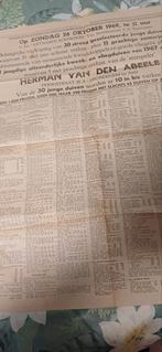 Krantenartikel DE DUIVENPOST anno 1966, Ophalen