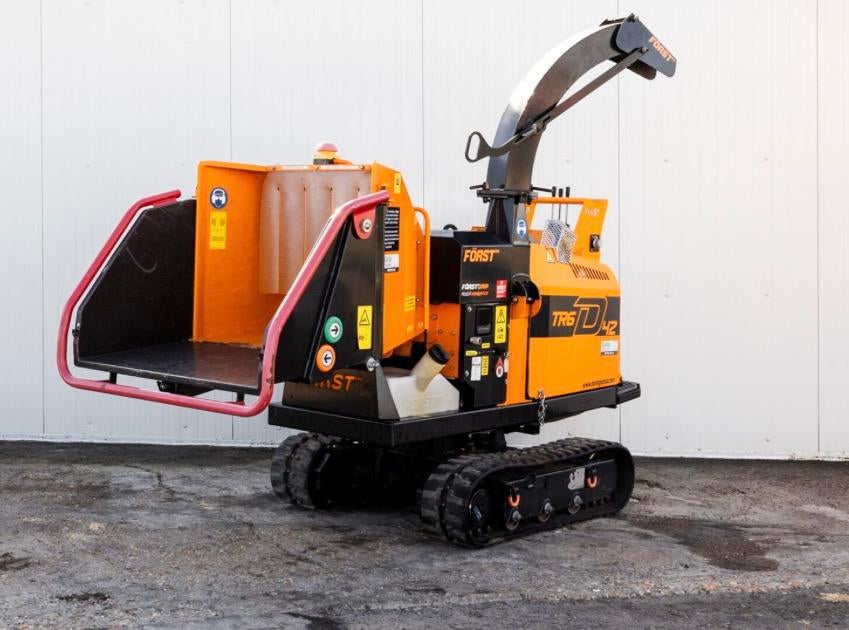 Hakselaar Först TR6D, Tuin en Terras, Hakselaars, Zo goed als nieuw, Ophalen