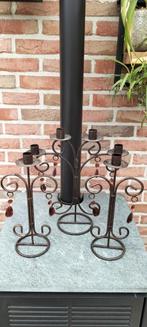 Kandelaars, Antiek en Kunst, Ophalen of Verzenden
