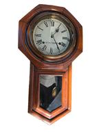 Antieke Seth Thomas wandklok – Made in U.S.A., Antiek en Kunst, Ophalen