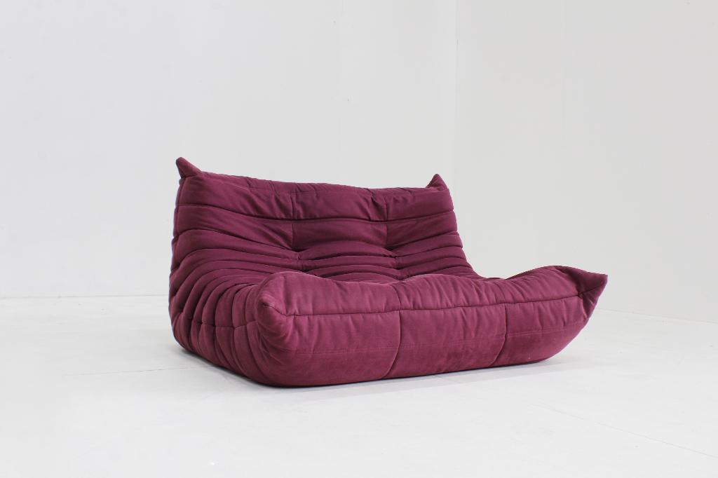 Vintage Togo 2 zits sofa ligne roset Michel Ducaroy, Ophalen of Verzenden