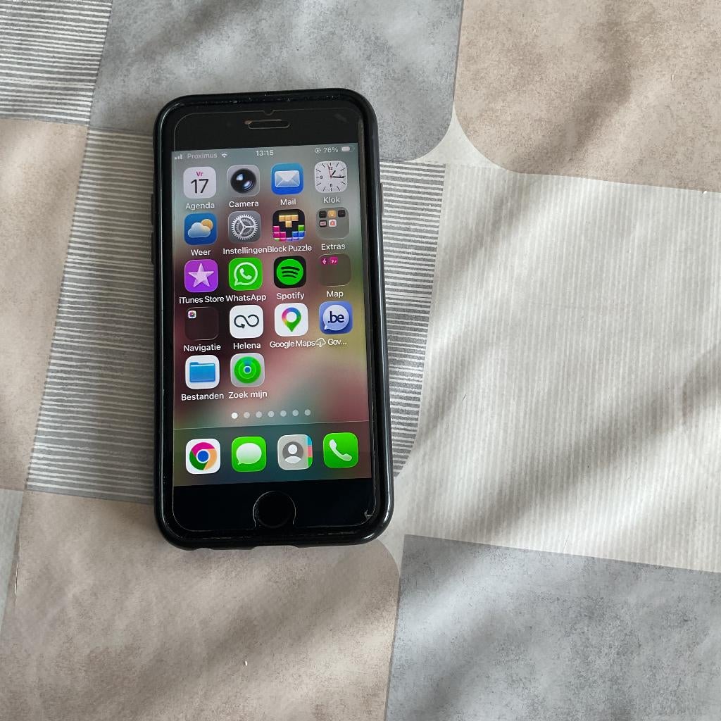 iPhone 6é 2022, Ophalen, 80 %, Zwart, Zo goed als nieuw