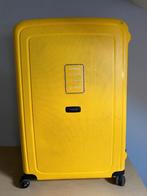 valise - samsonite - jaune, Plastique dur, Comme neuf, Enlèvement, 45 à 55 cm