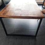 Set en bois de manguier, Enlèvement, Utilisé, Industrieel, 6 à 8 chaises