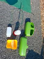 Omlet drink en eetbak en afdekzeil, Envoi