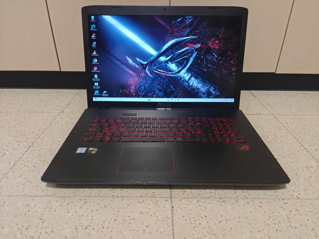 Asus GL 752V gaming laptop, Informatique & Logiciels, Ordinateurs portables Windows, HDD, SSD, Gaming, Enlèvement