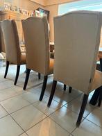 Landelijke stoelen lot, Huis en Inrichting, Ophalen, Gebruikt, Bruin, Stof