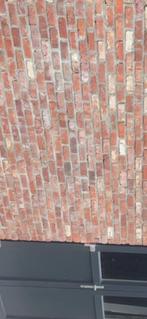 Oude gekuiste steen +/- 1000 stuks, Doe-het-zelf en Bouw, Metselstenen, Ophalen, Gebruikt, Bakstenen